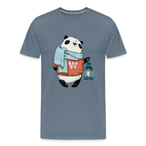 Men's Premium T-Shirt - steel blue