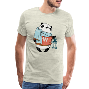 Men's Premium T-Shirt - heather oatmeal