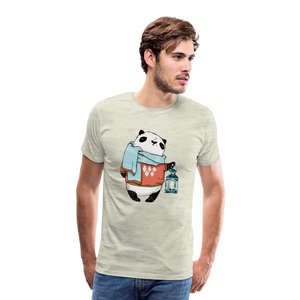 Men's Premium T-Shirt - heather oatmeal