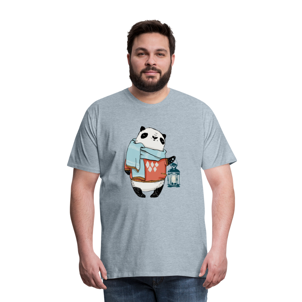 Men's Premium T-Shirt - heather ice blue