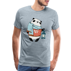 Men's Premium T-Shirt - heather ice blue