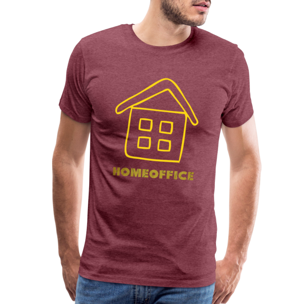Logistics Men's T-Shirt - heather burgundy