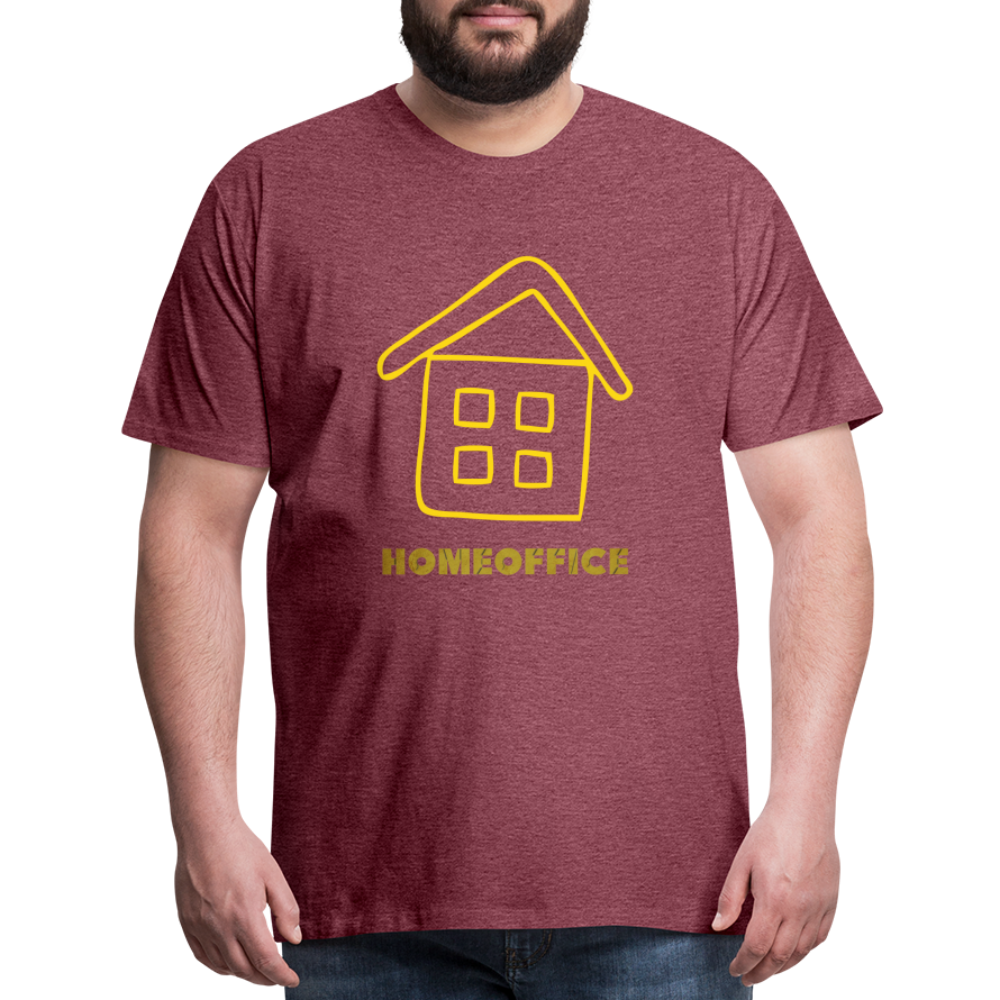 Logistics Men's T-Shirt - heather burgundy