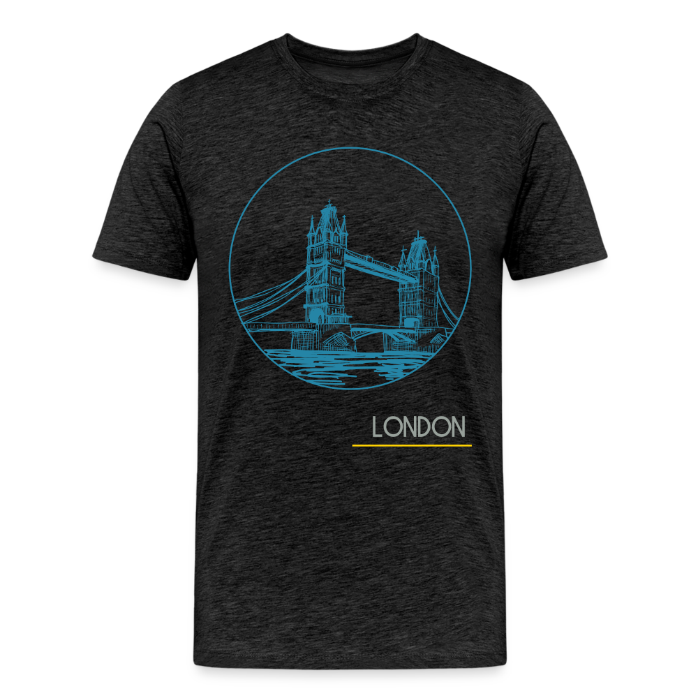 Premium London T-Shirt - charcoal grey