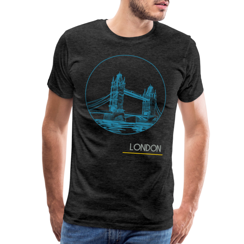 Premium London T-Shirt - charcoal grey
