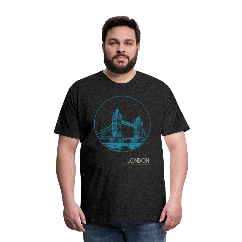 Premium London T-Shirt - charcoal grey