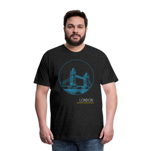 Premium London T-Shirt - charcoal grey