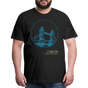 Premium London T-Shirt - charcoal grey