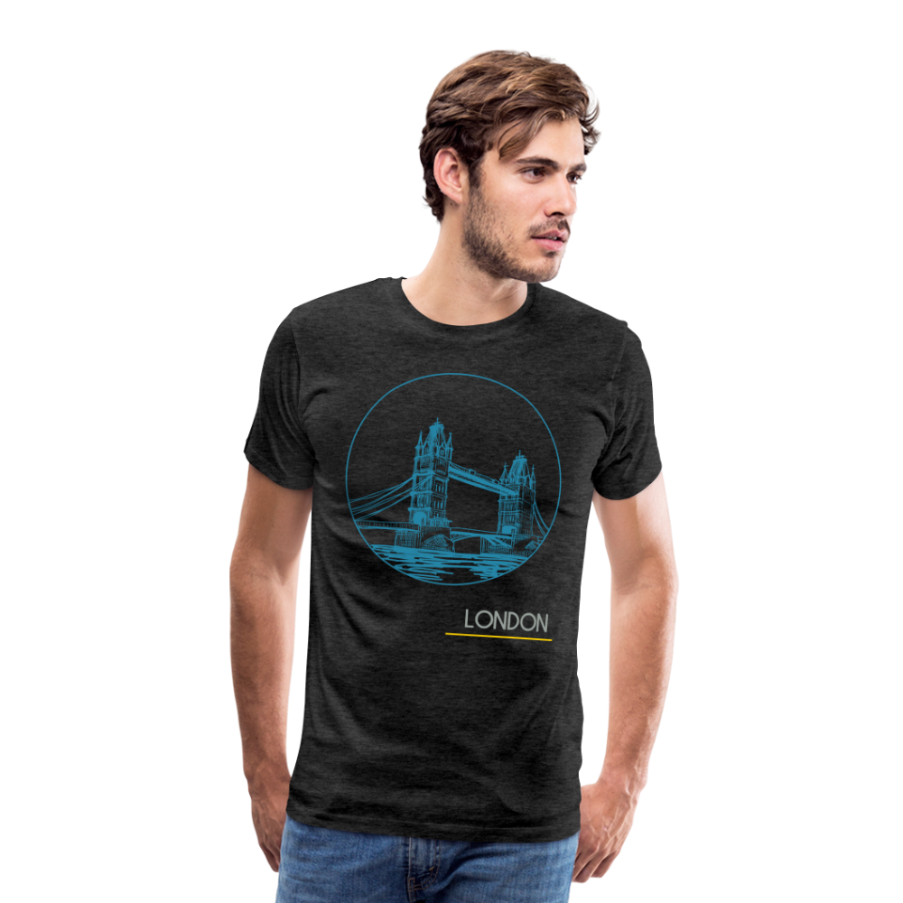 Premium London T-Shirt - charcoal grey