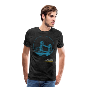 Premium London T-Shirt - charcoal grey