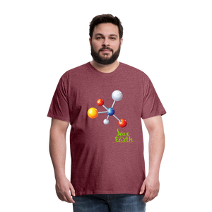 Planet Premium T-Shirt - heather burgundy