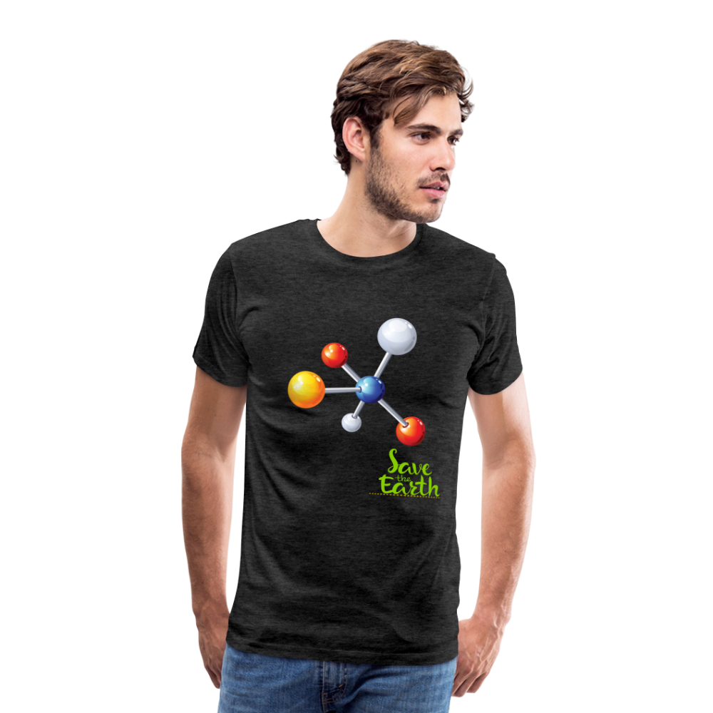 Planet Premium T-Shirt - charcoal grey