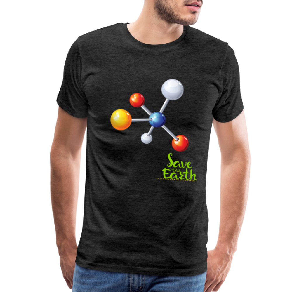Planet Premium T-Shirt - charcoal grey