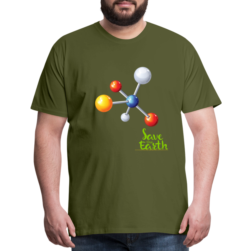 Planet Premium T-Shirt - olive green