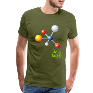 Planet Premium T-Shirt - olive green