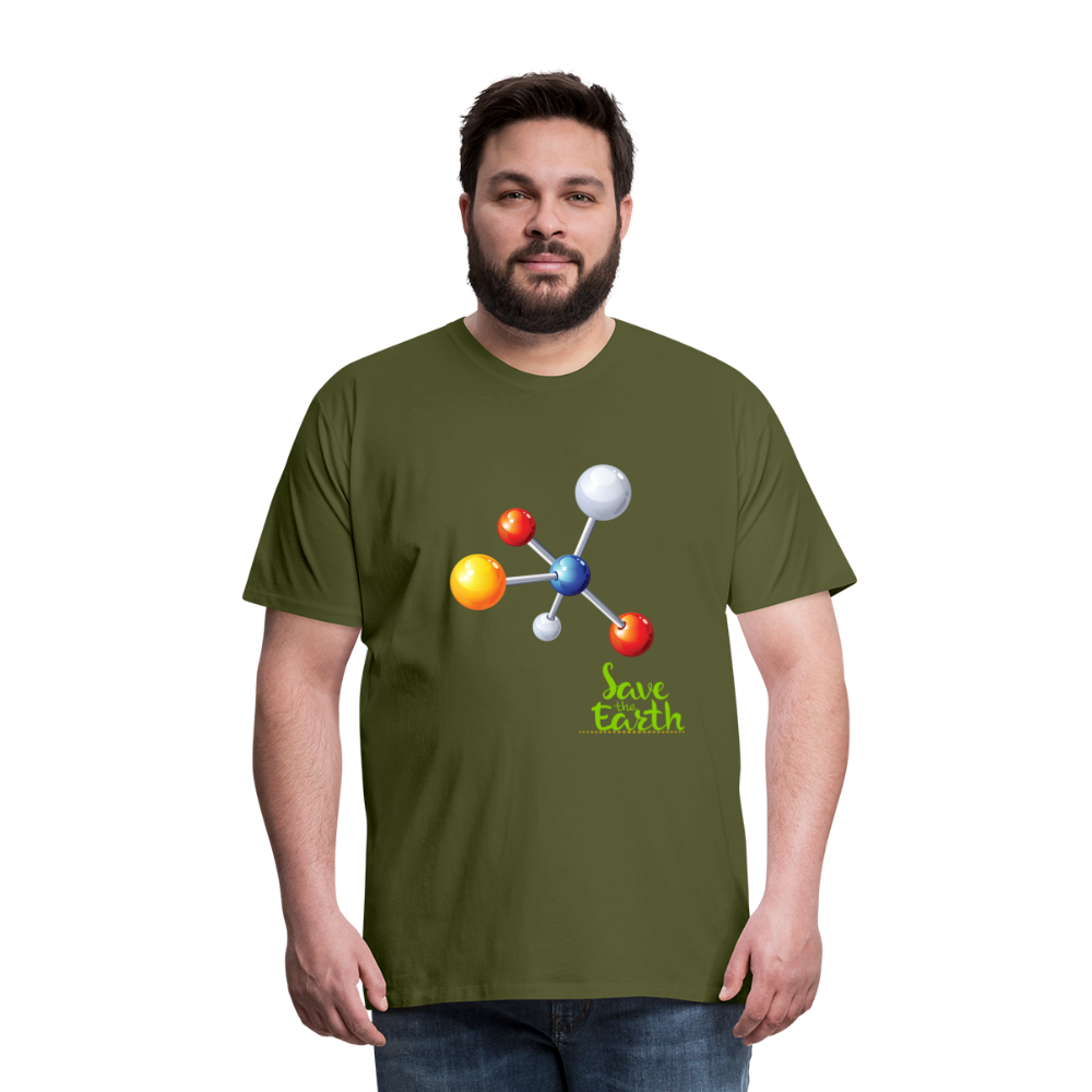 Planet Premium T-Shirt - olive green