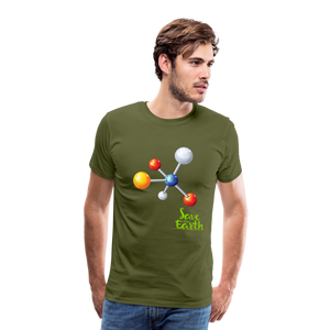 Planet Premium T-Shirt - olive green