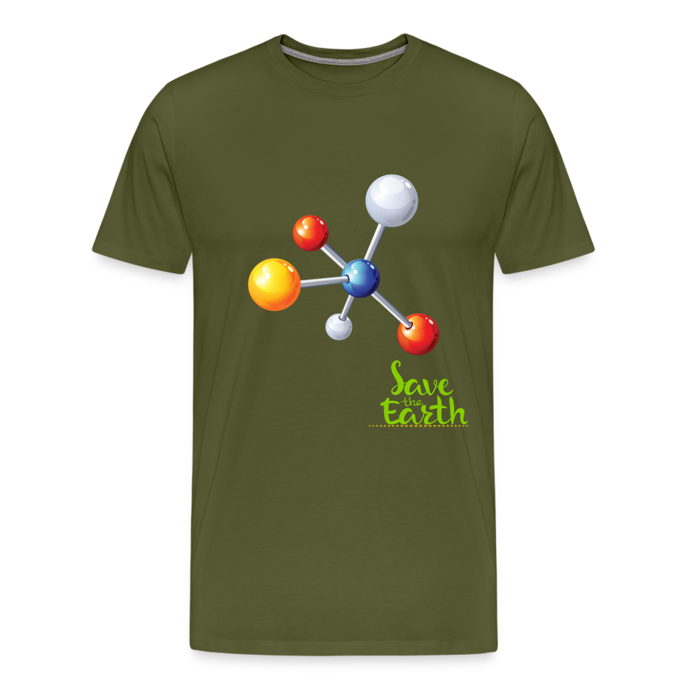 Planet Premium T-Shirt - olive green