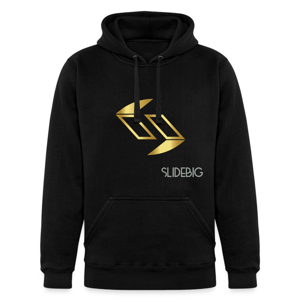 SlideBig Unisex Hoodie - black