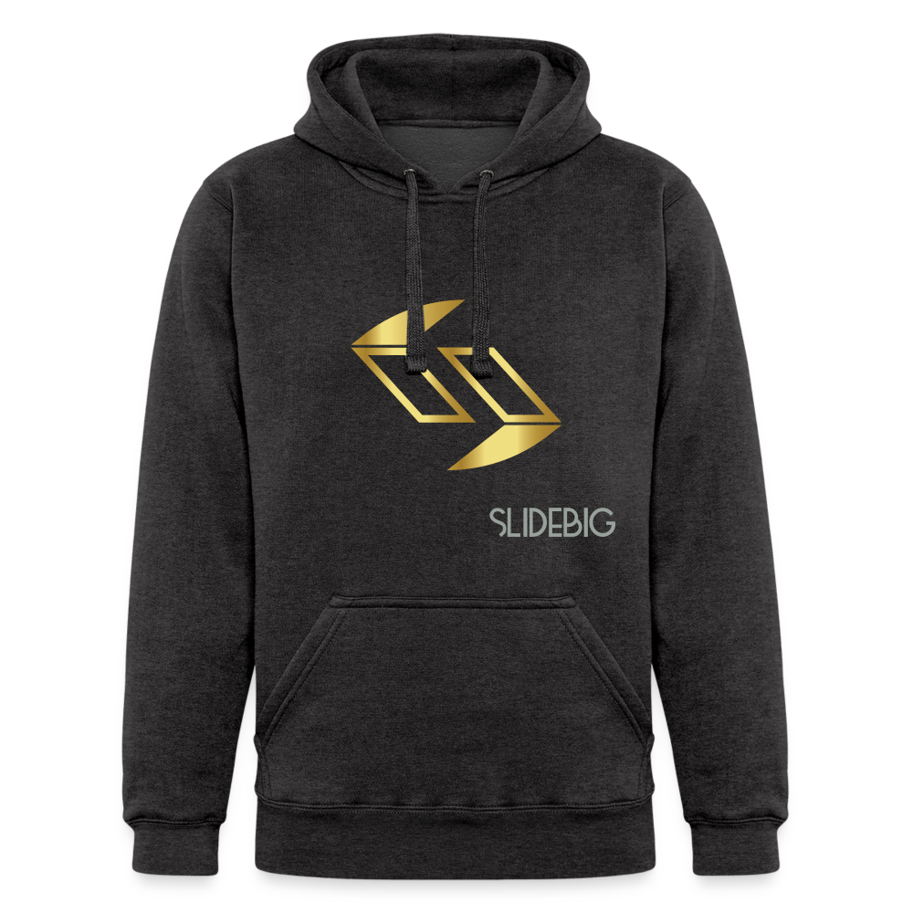 SlideBig Unisex Hoodie - charcoal grey