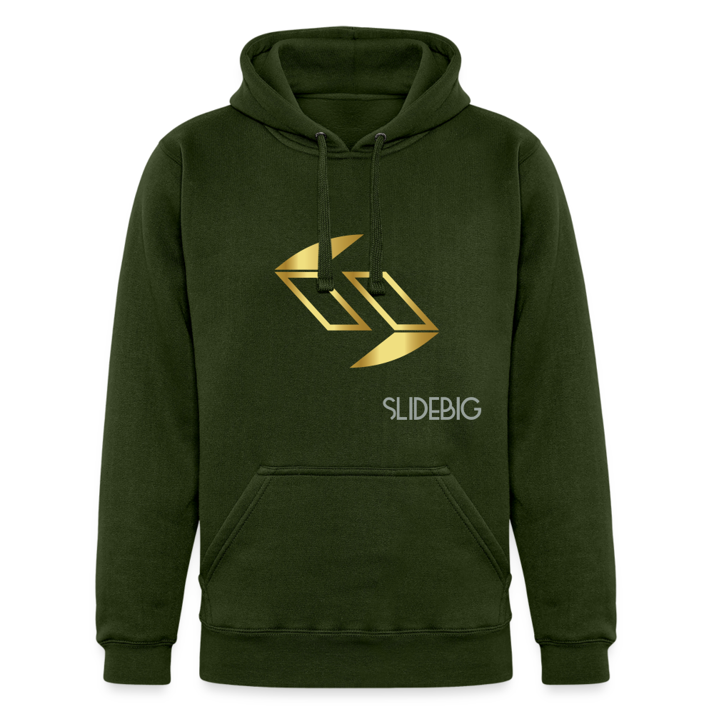 SlideBig Unisex Hoodie - forest green