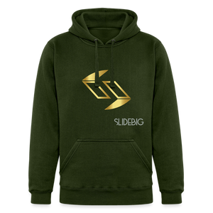 SlideBig Unisex Hoodie - forest green