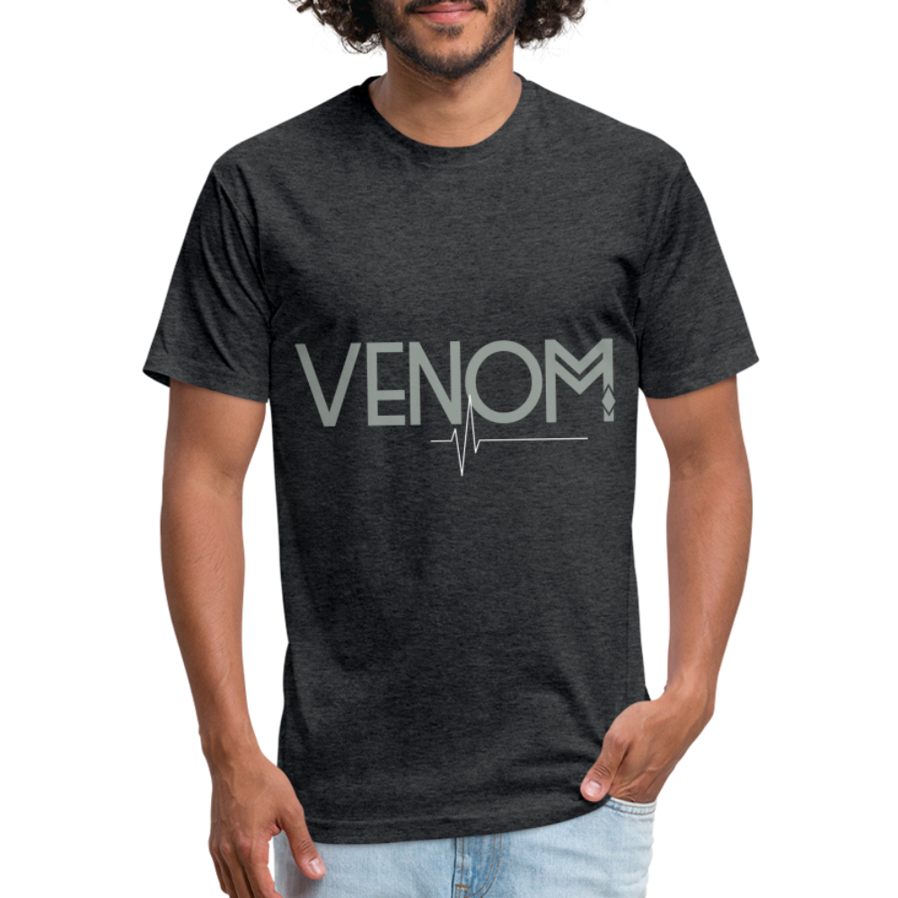Venom Round neck T-shirt - heather black