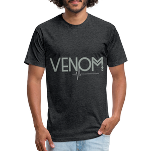 Venom Round neck T-shirt - heather black