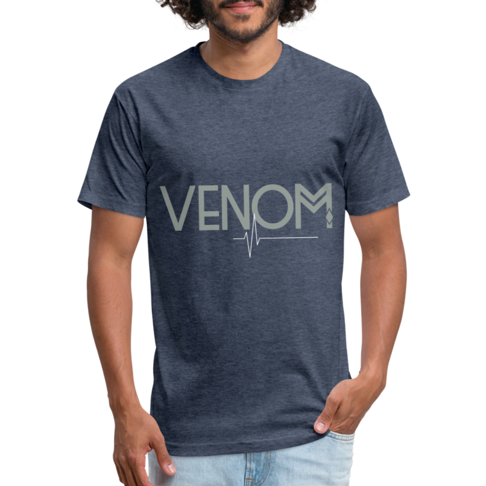 Venom Round neck T-shirt - heather navy