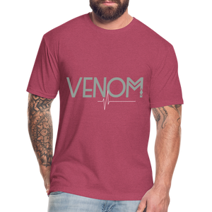 Venom Round neck T-shirt - heather burgundy