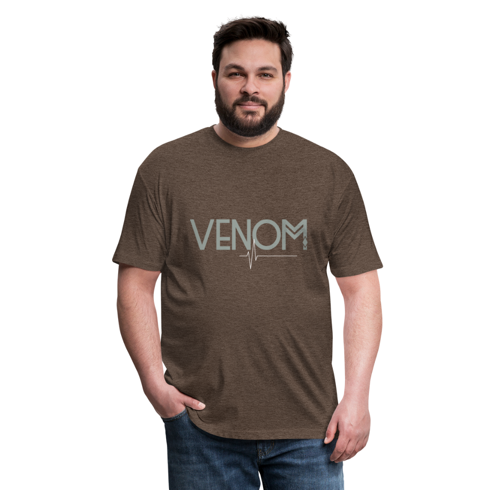 Venom Round neck T-shirt - heather espresso