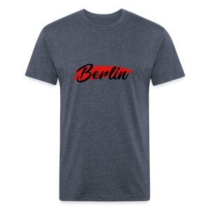 Next Level T-shirt - heather navy