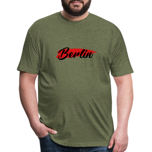 Next Level T-shirt - heather military green