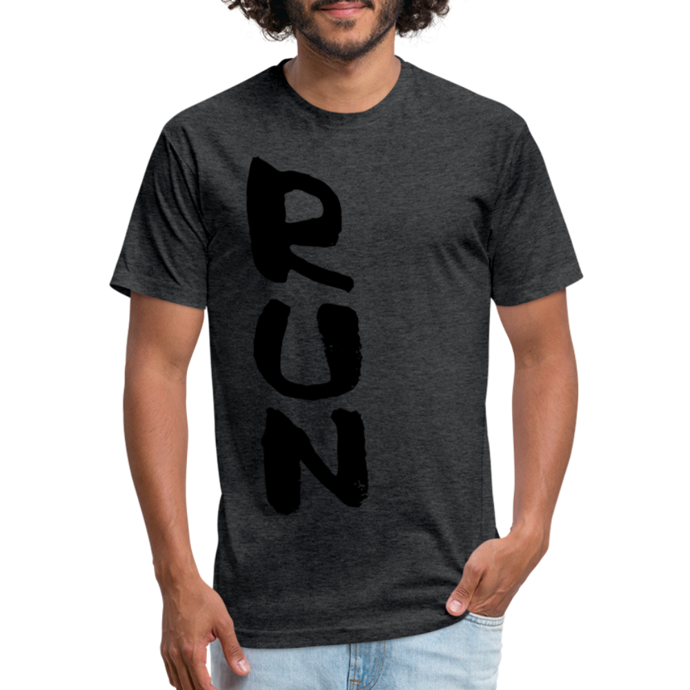 Level Up Men T-shirt - heather black