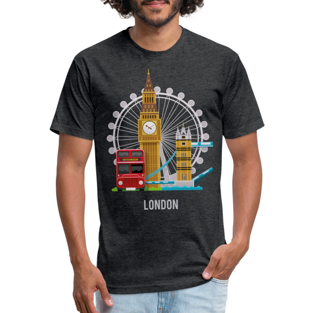 Radius Men t-shirt - heather black